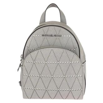 Michael Kors Pre-owned Backpacks, female, Gray, Size: ONE SIZE Pre-owned Leather Backpack