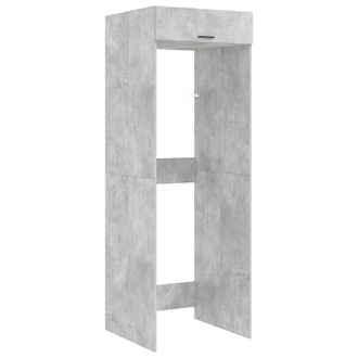 vidaXL Armario Para Lavadora Gris Hormig&oacute;n 67,5 X 68 X 200 Cm Vidaxl