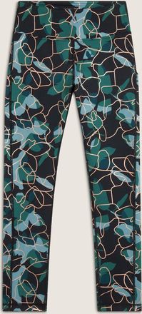 Freddy Leggings FREDDY Leggings SF5SHF404, Damen, Gr. XL, EURO, bunt (allover flower gr&uuml;n, bronze), Obermaterial: 87% Polyester PES. 13% Elasthan EL., Hosen 