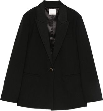 Forte_Forte Forte_Forte Wool Blend Single-breasted Jacket