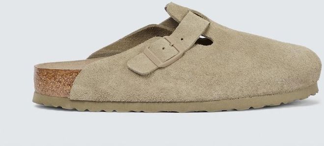 Boston suede mules
