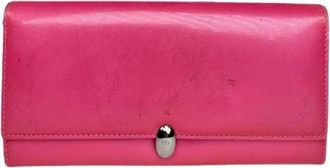 Dior Pre-owned Lady Dior Portemonnee - Heren - Vintage Accessoires - Roze - ONE Size - Leer - Vintage