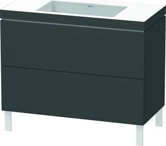 Duravit Duravit - Lavabo Para Muebles L-cube C-bonded Con Base Sobre El