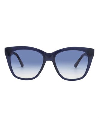 Calvin Klein Womens Calvin Klein Jeans Blue Gradient Lens Blue Framed Sunglasses - Size: ONE size