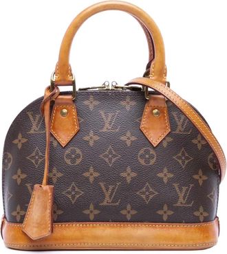 Louis Vuitton Borsa a tracolla Alma BB 1990-2025 - Marrone