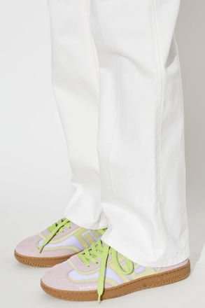 Balmain Swan Sports Shoes, Womens, Purple