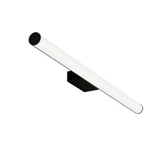 Sulion Aplique de pared LED para ba&ntilde;o 18W en color negro