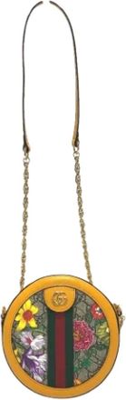 Gucci Pre-owned Cross Body Bags, female, Multicolor, Size: ONE SIZE Pre-owned Canvas gucci-bags