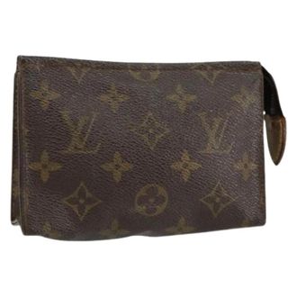 Louis Vuitton Pre-owned Clutches, female, Brown, Size: ONE SIZE Pre-owned Canvas Clutch