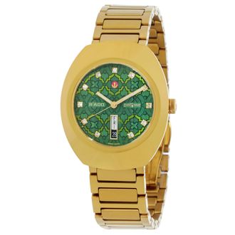 Rado Diastar Original Automatic Crystal Green Dial Unisex Watch R12161313