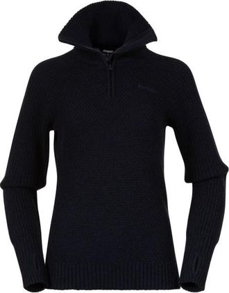 Bergans Ulriken Lady Jumper Merinopullover f&uuml;r Damen | schwarz