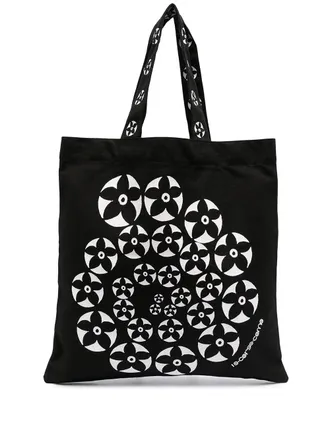 10 Corso Como graphic print tote bag - women - Fabric - OS - Black