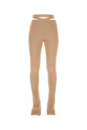 ADĀMO Andrea Adamo Skin Pink Stretch Viscose Blend Pant