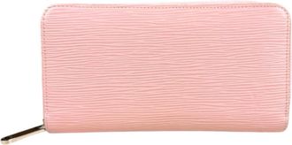 Louis Vuitton Epi Pink Rose Ballerine Epi Leather Long Wallet (Bi-Fold) (Pre-Owned)