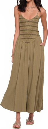 Heartloom Mia Maxi Dress In Olive