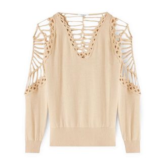 Motivi Donna, Maglie, Beige, XS, new