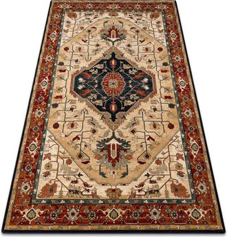 RugsX Rugsx - Alfombra De Lana Polonia Serapi Rojo Rub&iacute; Claro Red 170x235 Cm