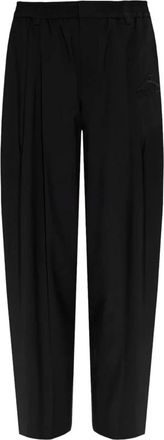 Alexander Wang Broeken, Dames, Zwart, S, Wol, Tapered Broeken