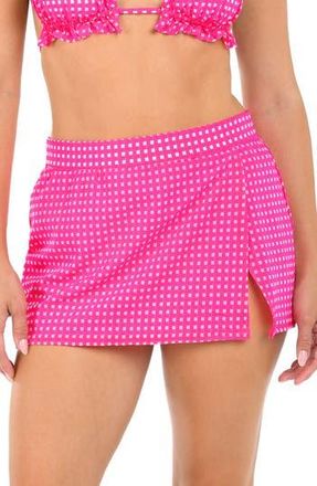 Citrus Picnic Split Cover-Up Skirt in Bright Pink at Nordstrom Rack, Size X-Small