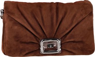 Roger Vivier Viv Choc Grote Tas in Bruin Su&egrave;de