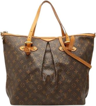 Louis Vuitton Pre-owned Handbags, female, Brown, Size: ONE SIZE Pre-owned Palermo GM Monogram 2way Bag