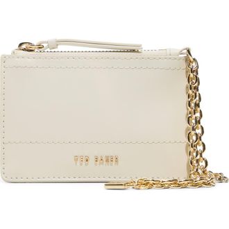 Ted Baker Sutton Charm Wallet in White/Bone at Nordstrom Rack