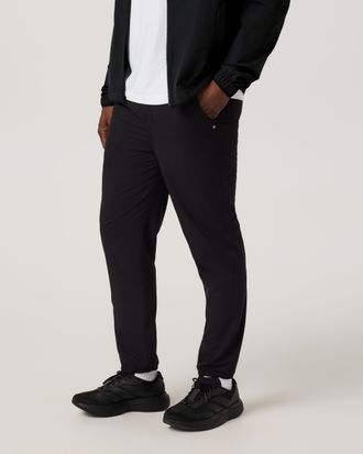 Vuori Clothing Kore Jogger Pants Lined 28 | Black | XS, Size Extra Small