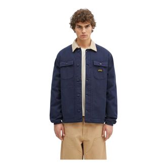 Stan Ray Pork Chop Jacket - Heren - Zomerjassen - Blauw - XL - Katoen - Jassen