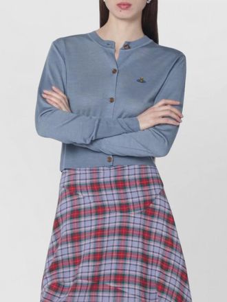 Vivienne Westwood silk blend cropped cardigan