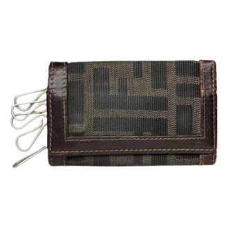Fendi unisex, Pre-owned, Bruin, Maat: ONE Size Leer