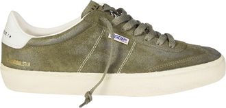 Golden Goose Soul-Star Suede Leather Heel Sneakers