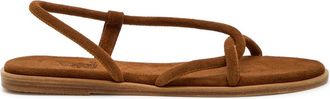 Ancient Greek Sandals Bomba Suede Sandals - Brown - 37 (IT37/ UK4)