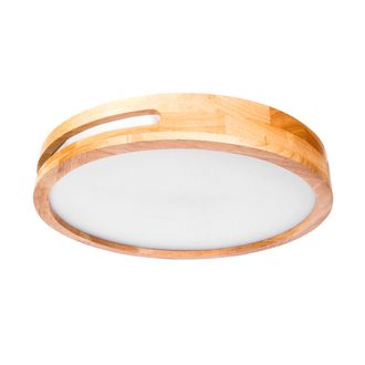Forlight Forlight - Plaf&oacute;n Ip20 Lu Led 22.5w Blanco Neutro - 4000k On-off Madera Clara