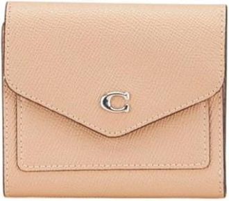 Coach Pre-owned Wallets, female, Beige, Size: ONE SIZE Pre-owned Leather Wallet