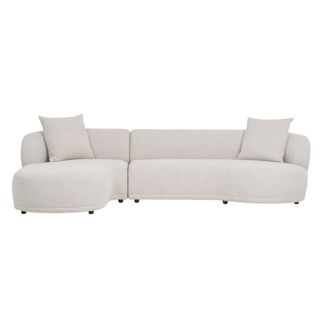 Moloo Sof&aacute; esquinero derecho en tela beige