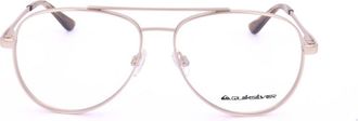 Quiksilver Mens Gold Tone Aviator Eyeglass Frames QS1015