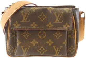 Louis Vuitton Pre-owned Cross Body Bags, female, Brown, Size: ONE SIZE Pre-owned Viva Cite PM Shoulder Bag