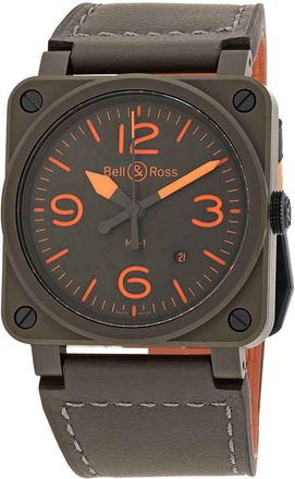 Bell & Ross MA-1 Pilot Automatic Mens Watch BR0392-KAO-CE/SCA