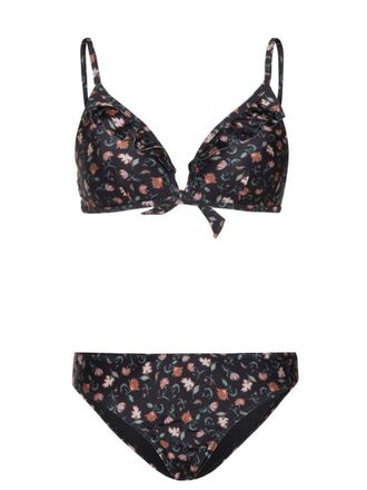 Protest B&uuml;gel-Bikini PROTEST Bikini PRTTOLUCA, Damen, Gr. XS, EURO, schwarz (true schwarz), Obermaterial: 80% Polyester PES. 20% Elasthan EL., Bikini-Sets B&uuml;g