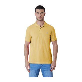 U.S.Polo Association Polo King - Heren - Polos - Geel - XL - Katoen - Tops