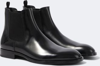 Prada Leather Chelsea boots