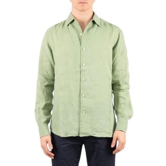 Saint Barth Heren, Overhemden, Groen, Maat: M