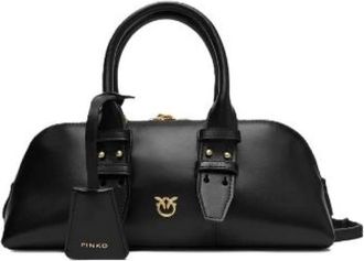 Pinko Pinko, Tassen, Dames, Zwart, ONE Size, Bowling Handtas
