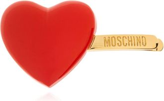 Moschino Hartjes Haarclip - Dames - Haaraccessoires - Rood - ONE Size - Accessoires