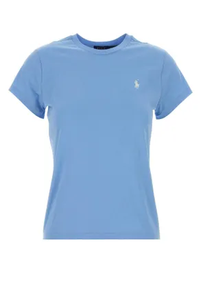 Polo Ralph Lauren Light Blue Cotton T Shirt