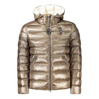 Blauer Verde Poliammide Uomo Mens Giacca
