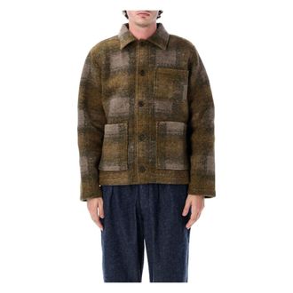 Universal Works Chaqueta Tag - Jackets - Hombre - Verde - XL