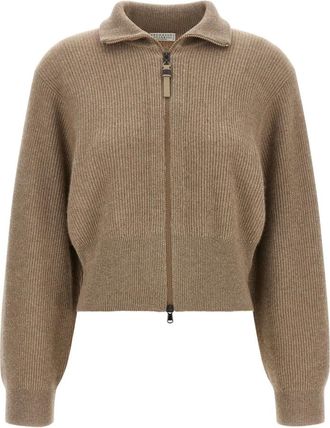 Brunello Cucinelli Mujer, Jerseys, Marr&oacute;n, Talla: S