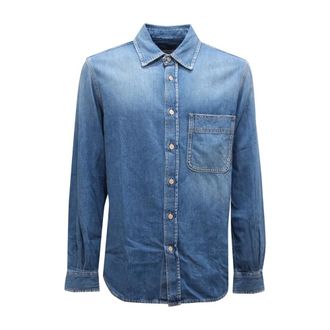 Cycle Heavy Workwear Shirt - male - Cycle - Denim Shirts - Blue - M - Shirts