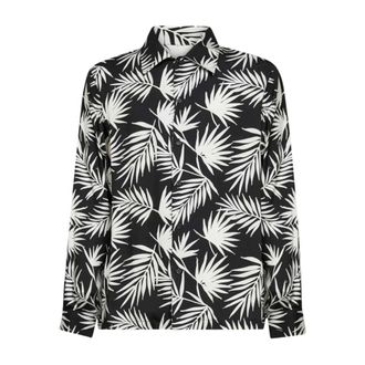Laneus Heren, Overhemden, Zwart, Maat: XL Viscose